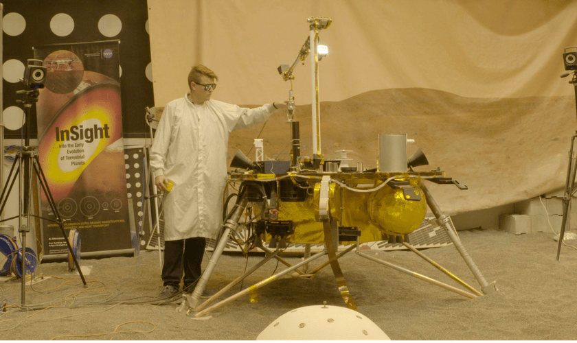 spinonews Mars Robot test