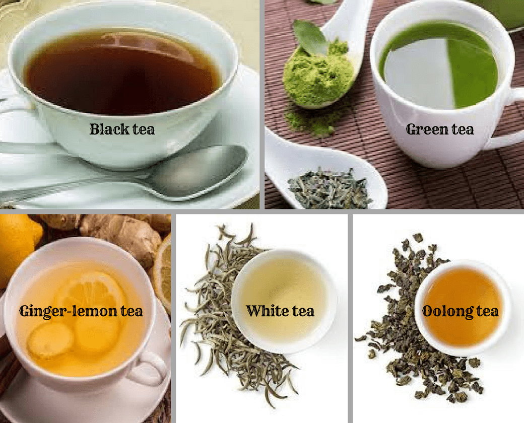 spinonews Types of Teas