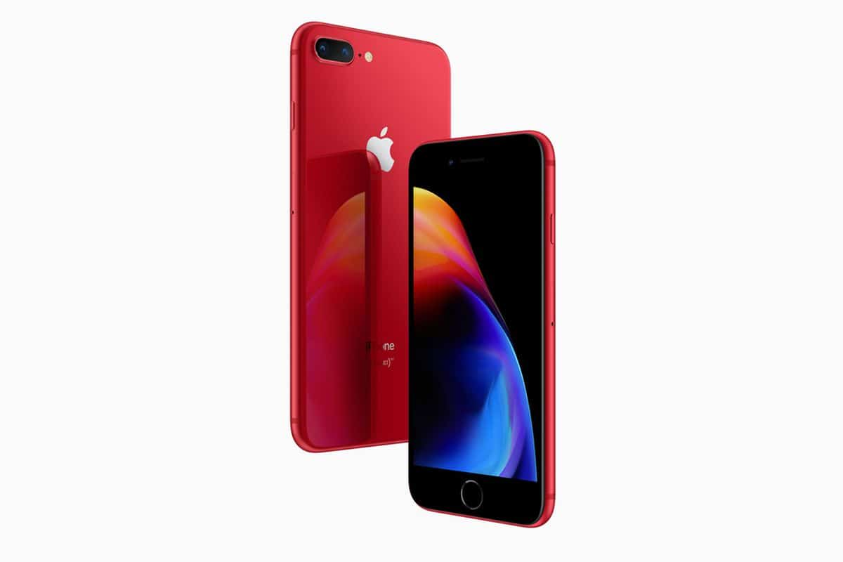 spinonews Red iPhone 8